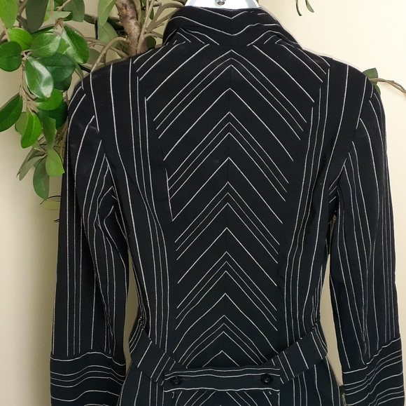 Michele Bohbot Bisou Bisou Pinstripe Pant Suit Set - Picture 5 of 16